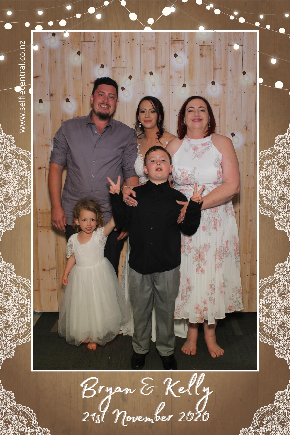 Bryan & Kelly's wedding | View more photos from the event at gallery.photobooth.co.nz/u/SelfieCentral/Bryan-Kellys-wedding